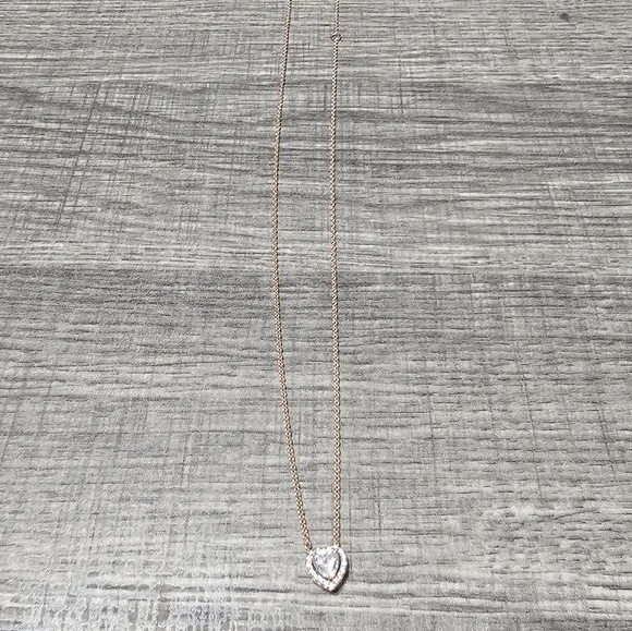 Authentic Pandora Sparkling Heart Collier Necklace - Picture 6 of 10